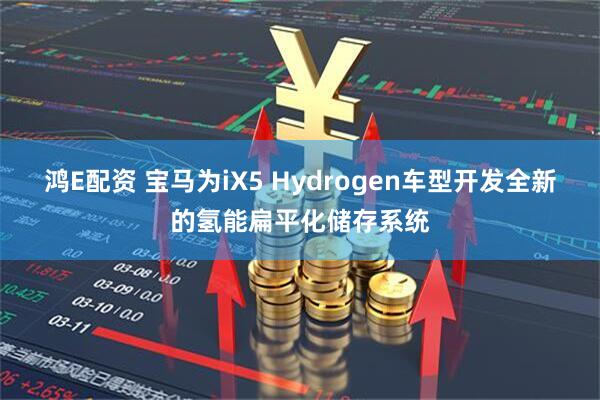 鸿E配资 宝马为iX5 Hydrogen车型开发全新的氢能扁平化储存系统
